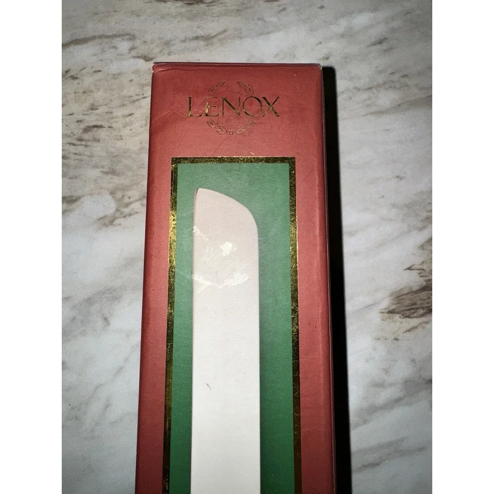 Lenox Holiday Gatherings Cake Knife Stainless New in‎ Box